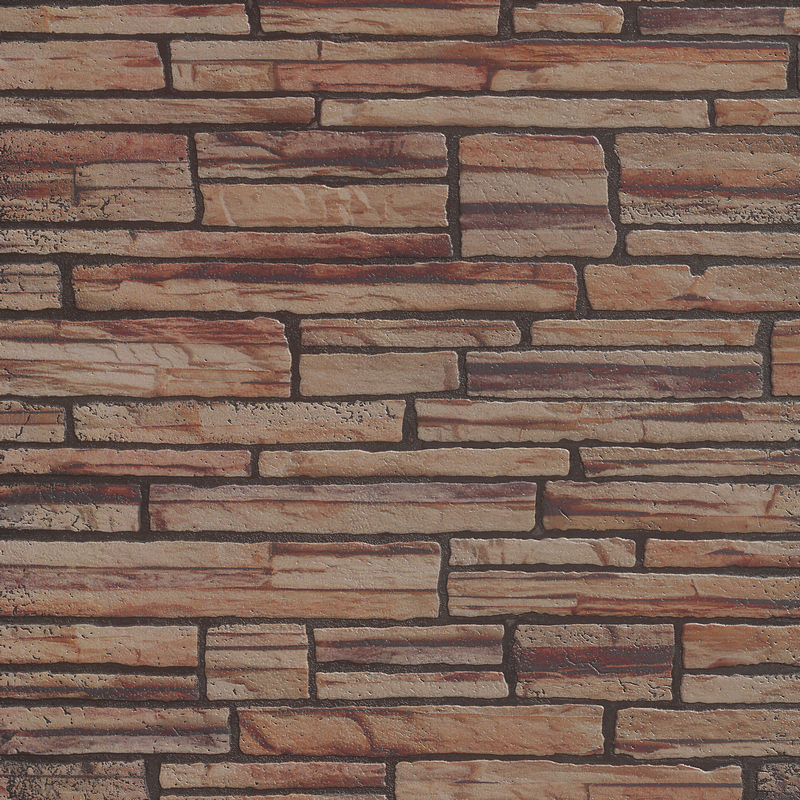 Листовая панель МДФ “Сланец коричневый” 930х2200х6 мм