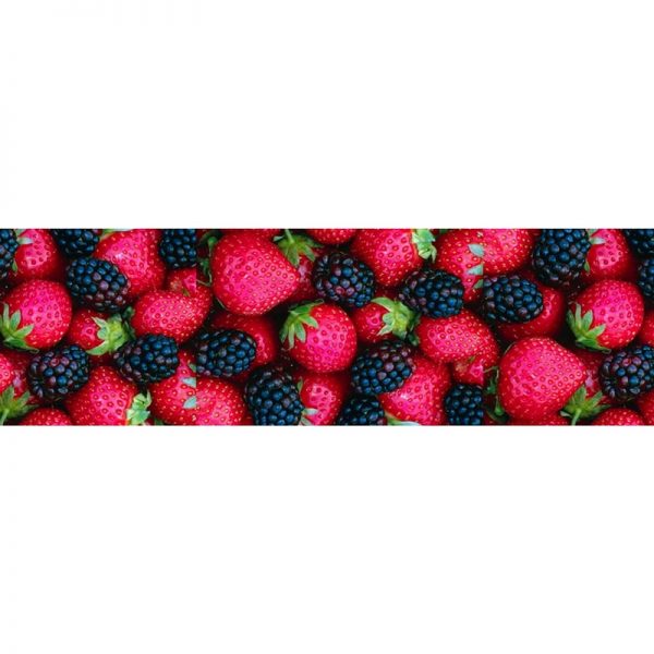 027 Фрукты, ягоды. Фартук для кухни МДФ. 2,8 метра
