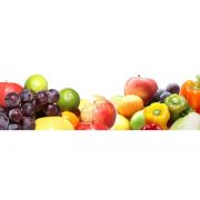 061 Овощи, фрукты. Фартук для кухни МДФ. 2,8 метра