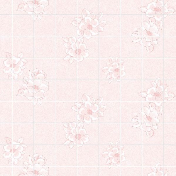 Листовая панель МДФ 43317 “Магнолия розовая 15х15 см” 1220х2440х3 мм